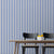 Simple Blue Vertical Lines Wallpaper Mural