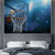 Basketball Net Under The Lights Wallpaper Mural