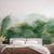 Green Cracked Marble Watercolour Wallpaper Mural