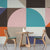 Multicoloured Geometric Bauhaus Wallpaper Mural