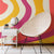Pink And Yellow Psychedelic Groovy Wallpaper Mural