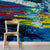 Chaotic Abstract Painting Wallpaper Mural