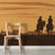 Cowboy Sunset Kids Wallpaper Mural